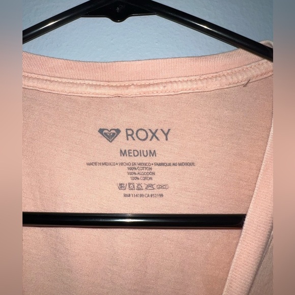 Roxy Peach Tee - Picture 4 of 5